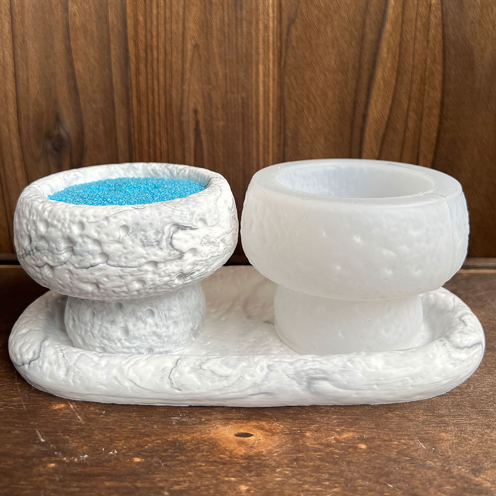 Resin Art Tray - Molde de taza de vela de