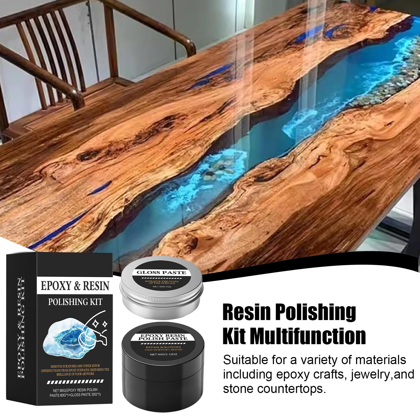 Resin Art For Beginner - Kit de Pulido de Resina Epoxi