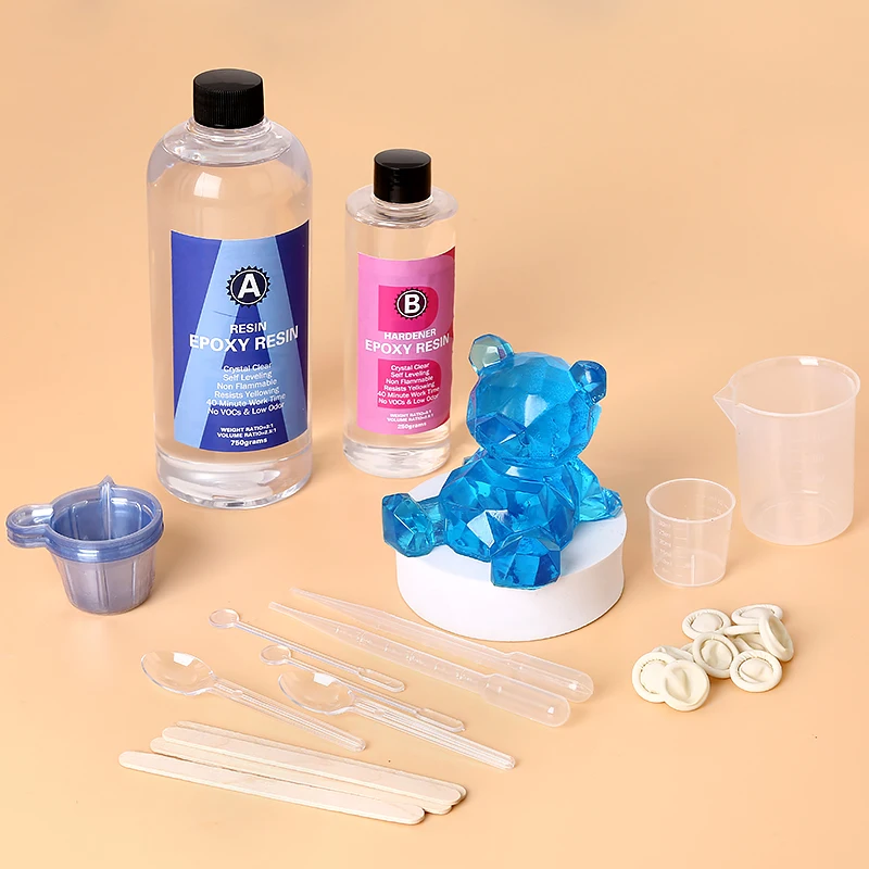 Resin Art And Jewelry - Kit de resina epoxi transparente, resina