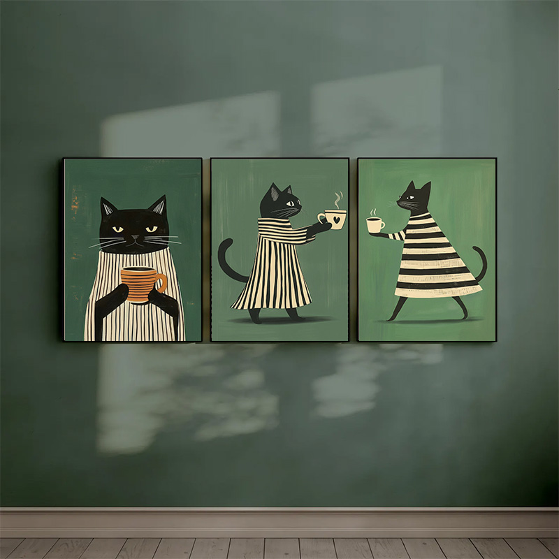 Background Resin Art - Juego de arte de pared con