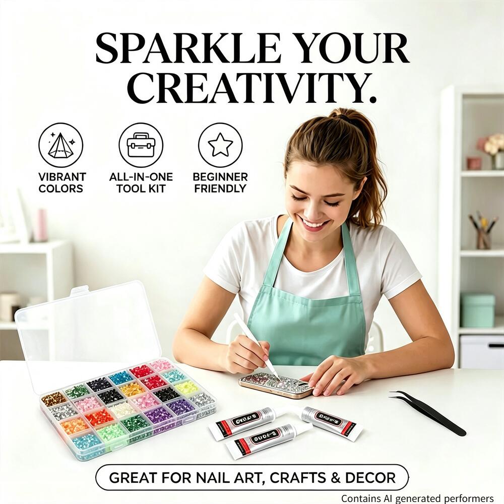 Resin Art And Jewelry - Kit de Diamantes de Resina de