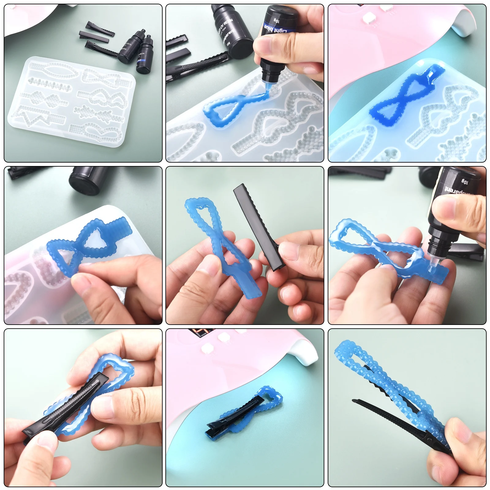 Pegamento de resina UV de 17 c - Resin Art Letters reseña y precio