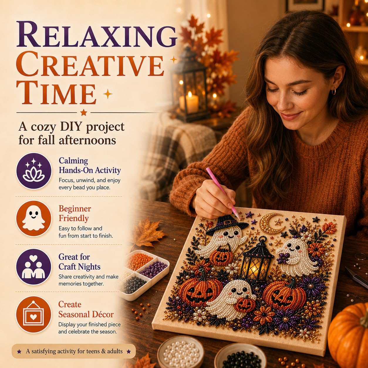 Kit de Arte de Perlas Fantasma - Resin Art For Beginner reseña y precio