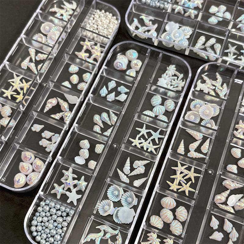 12 rejillas de adornos 3D mixt - Resin Art Beach Theme reseña y precio