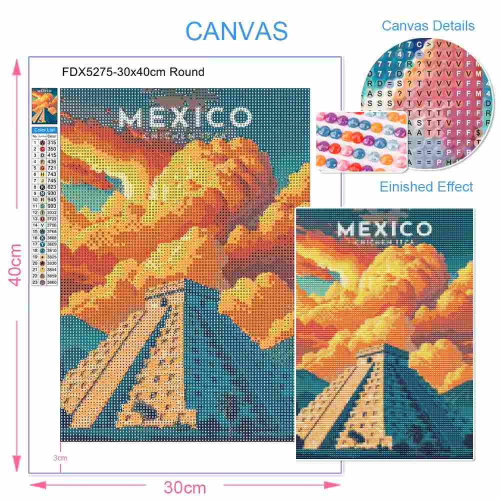 Póster clásico con temática de - Resin Art Beach Theme reseña y precio