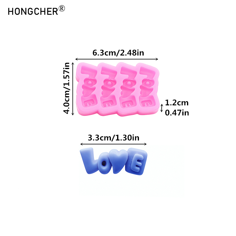 Molde de silicona con letras L - Resin Art Letters reseña y precio