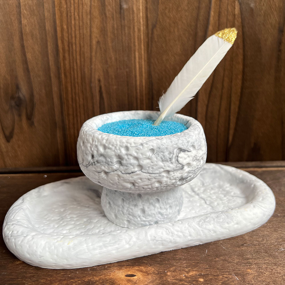 Molde de taza de vela de silic - Resin Art Tray reseña y precio