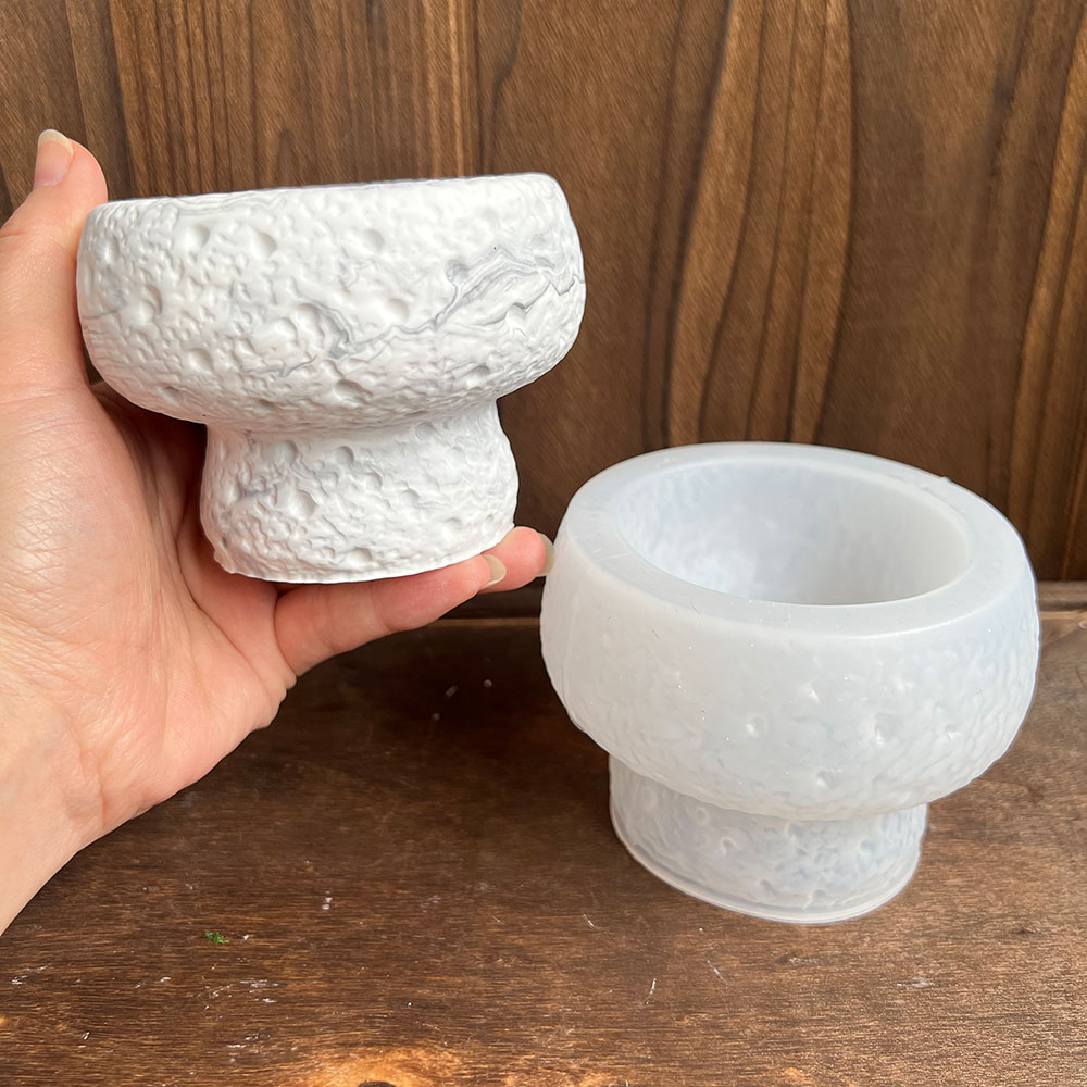 Molde de taza de vela de silic - Resin Art Tray reseña y precio