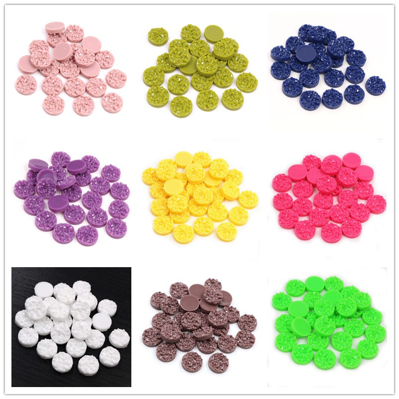 40 Uds. Cabujones Druzy de res - Resin Art For Sale reseña y precio