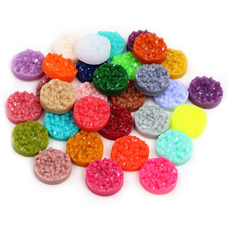 40 Uds. Cabujones Druzy de res - Resin Art For Sale reseña y precio