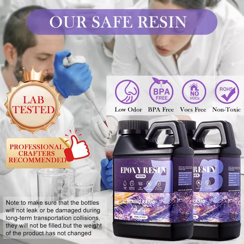 Kit de resina Epoxy 1:1 Easy M - Resin Art Letters reseña y precio