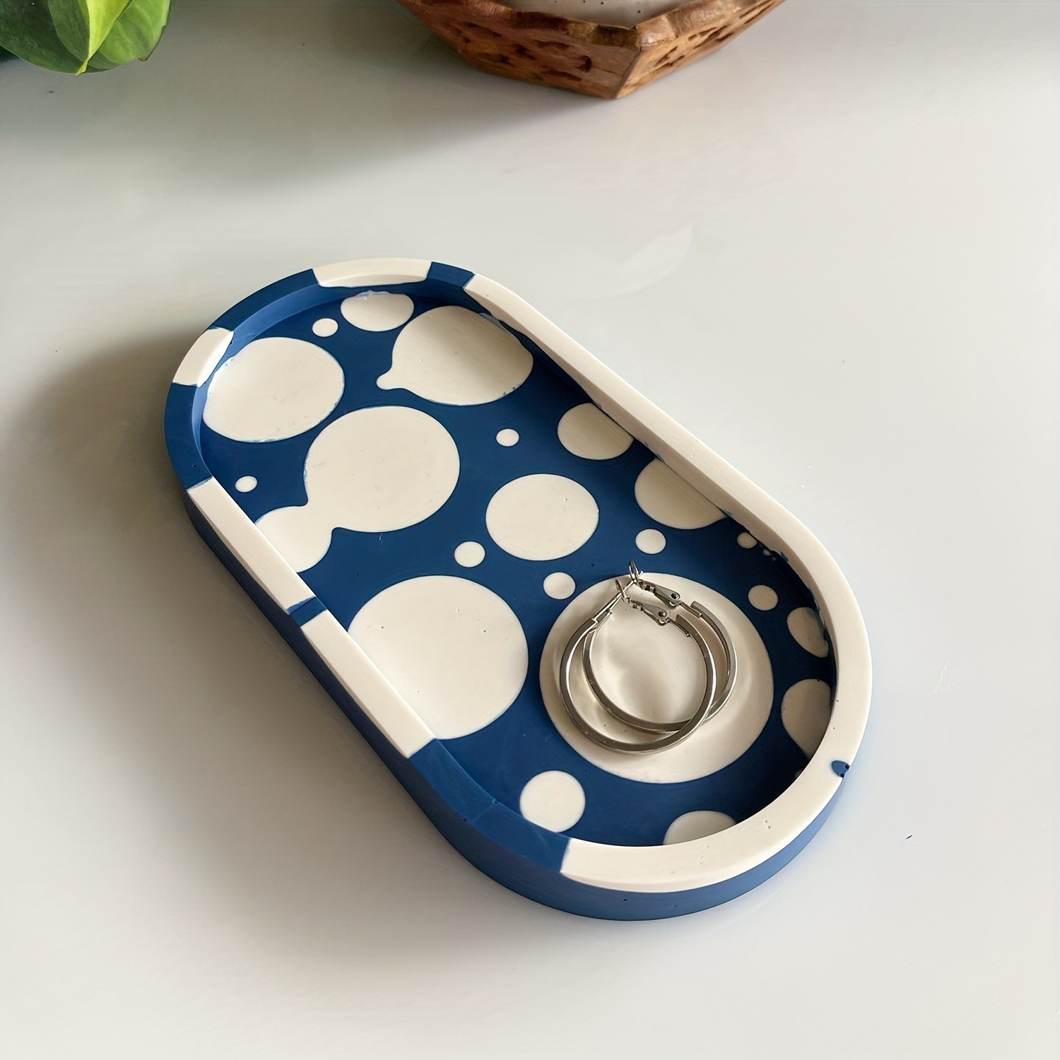 Posavasos ovalado de resina ep - Resin Art Tray reseña y precio