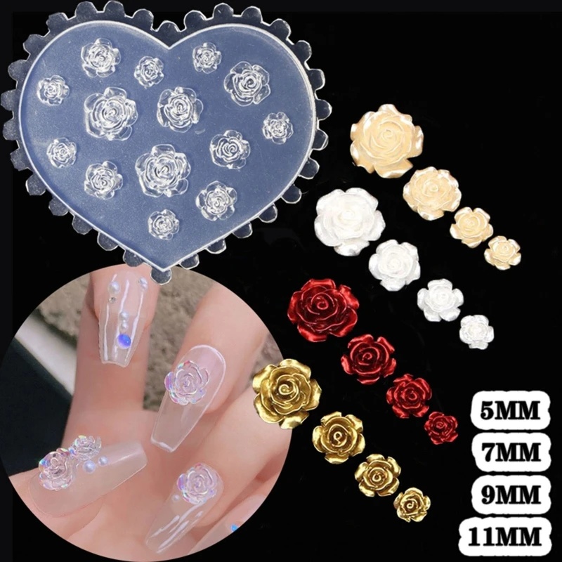 Decoraciones de Uñas con Flore - Resin Art For Rose reseña y precio