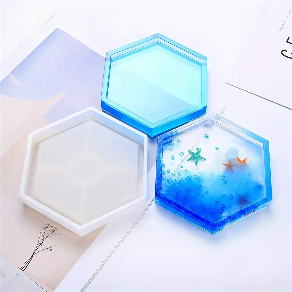 Molde de silicona para posavas - Resin Art Tray reseña y precio