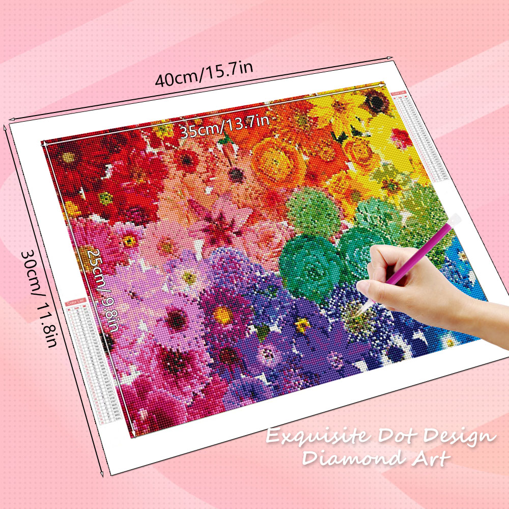 Kits de Arte con Diamantes HUA - Resin Art For Rose reseña y precio