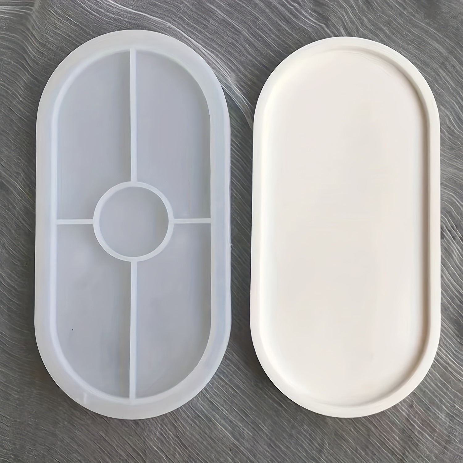 Posavasos ovalado de resina ep - Resin Art Tray reseña y precio