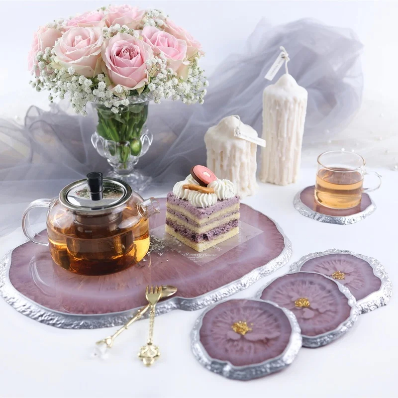Molde de resina Epoxy de crist - Resin Art Tray reseña y precio