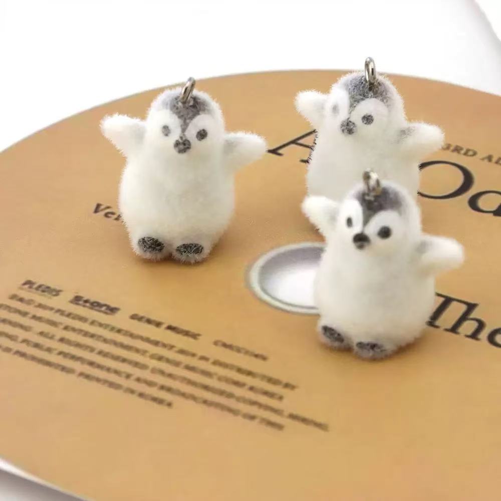 5 uds flocado pequeño pingüino - Resin Art For Sale reseña y precio
