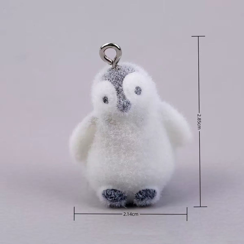 5 uds flocado pequeño pingüino - Resin Art For Sale reseña y precio