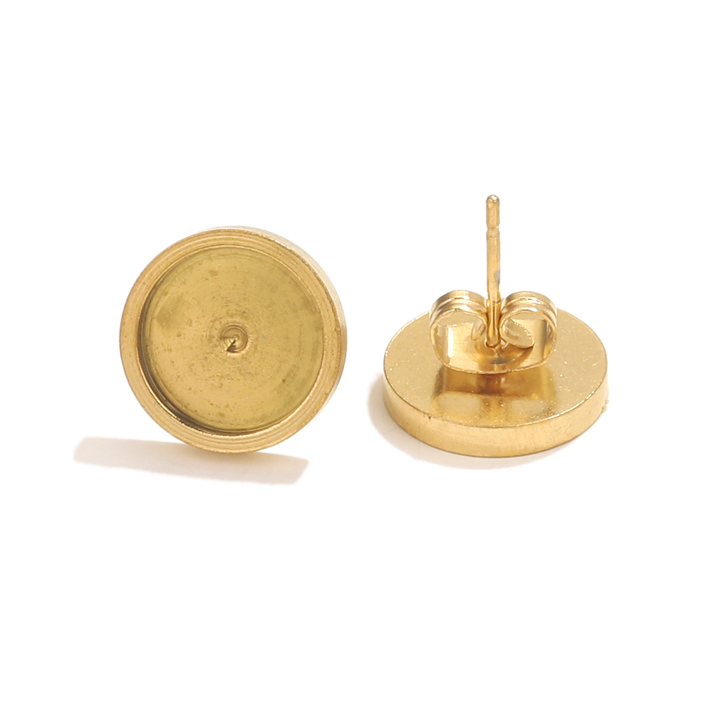 10 Uds. De pendientes dorados  - Resin Art For Sale reseña y precio
