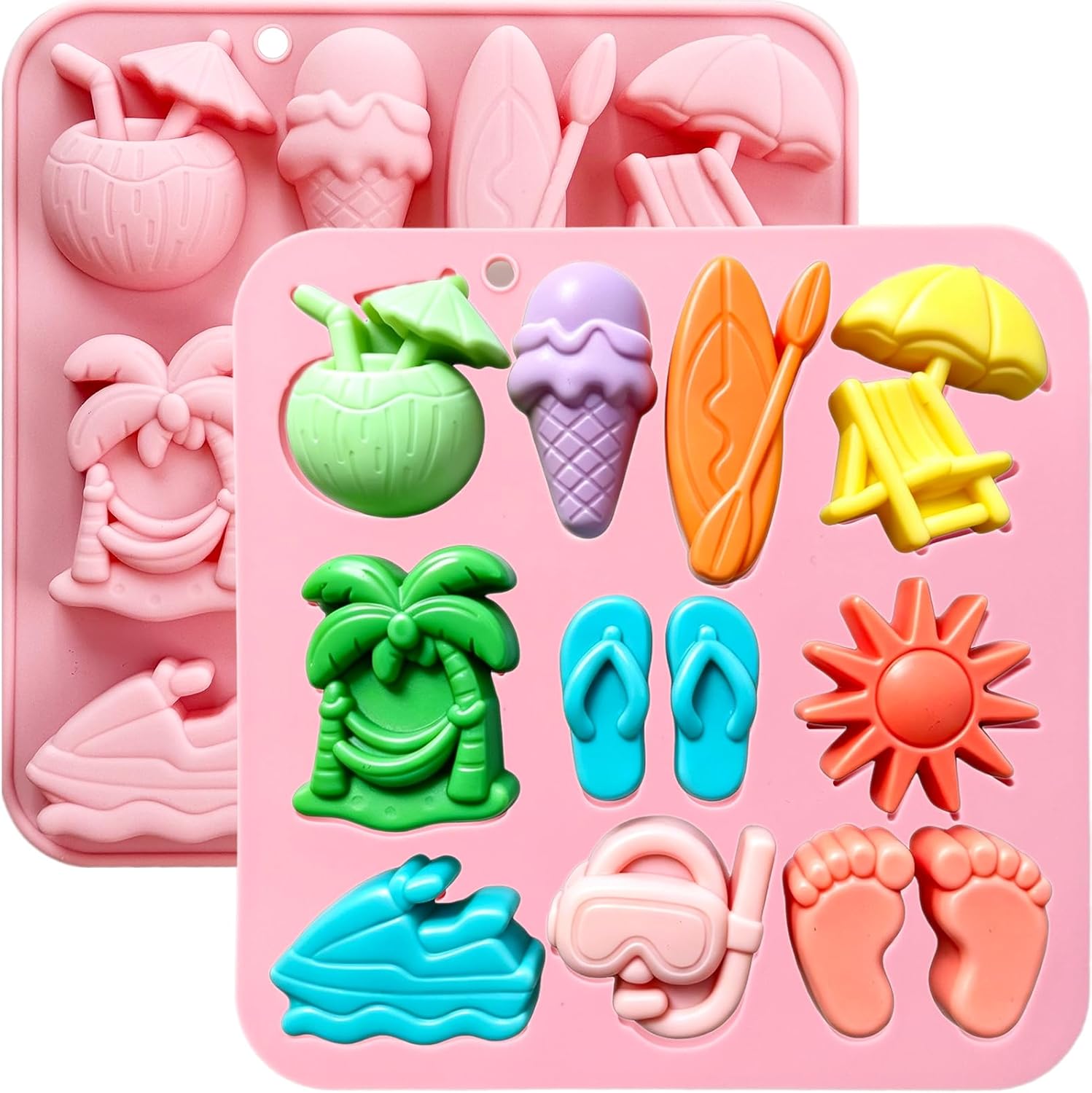 Moldes de Silicona para Playa  - Resin Art Beach Theme reseña y precio